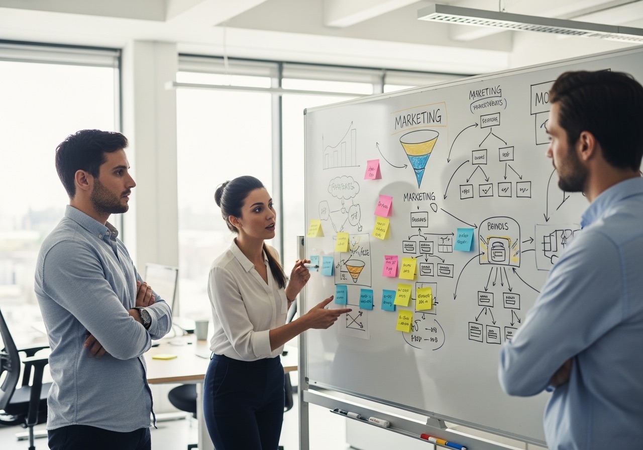 Highway 1 Digital team in a project kickoff meeting